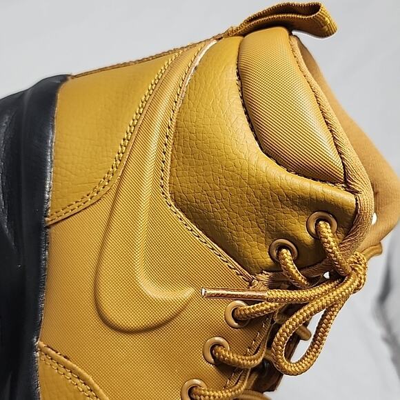 NIKE STYLE MANOA LTR (GS) WOMENS 5.5 SIZE CHILD 4Y COLORWAY WHEAT NEW - Picture 14 of 14